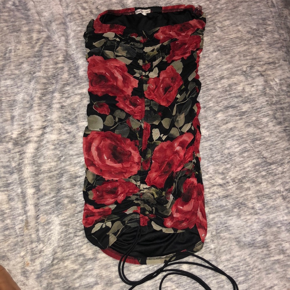 Tube top dress